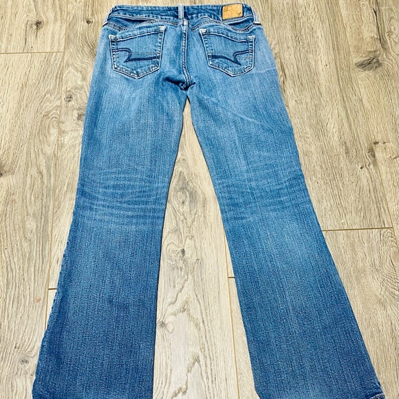 American Eagle Blue Jeans Size 0 Short Stretch RN 54485 - Picture 7 of 13
